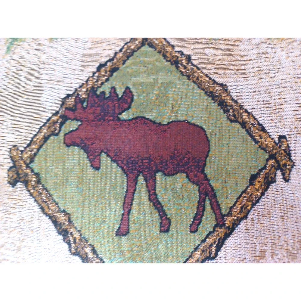 Bob Timberlake VTG Moose Tapestry 16